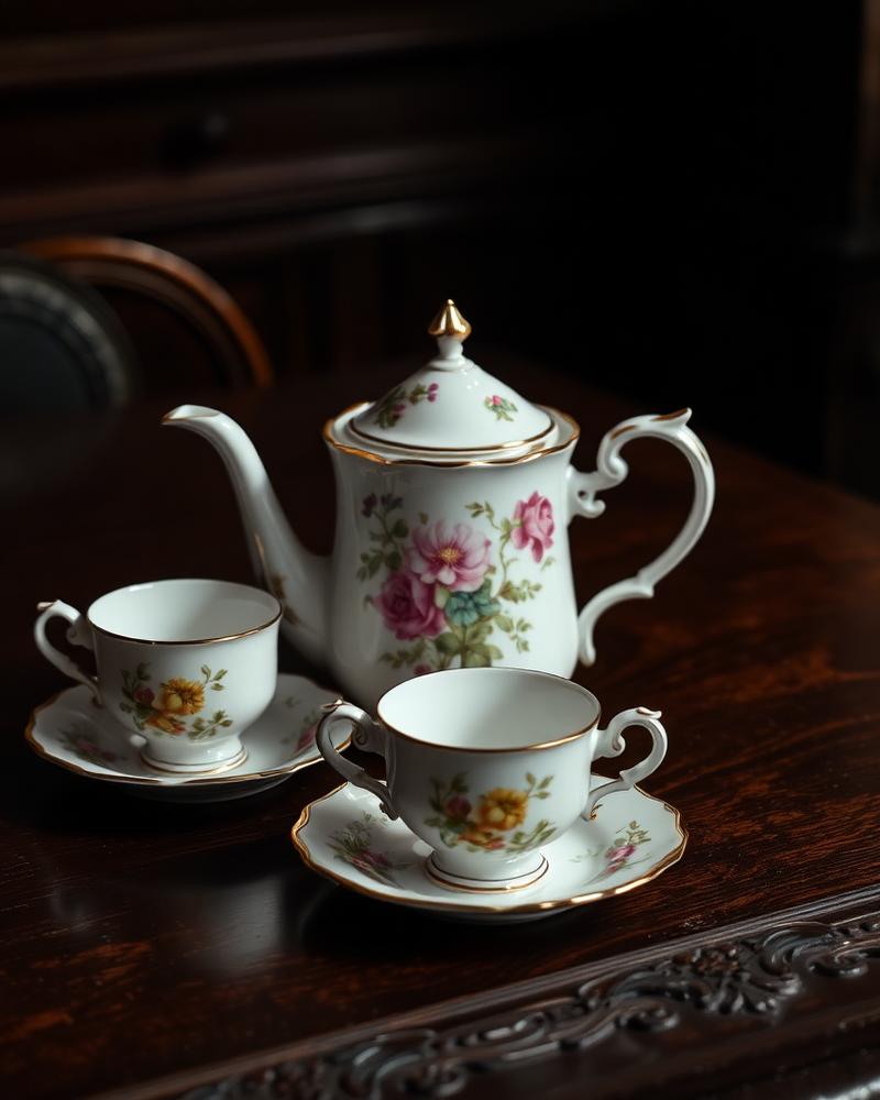 Meissen porcelain tea service